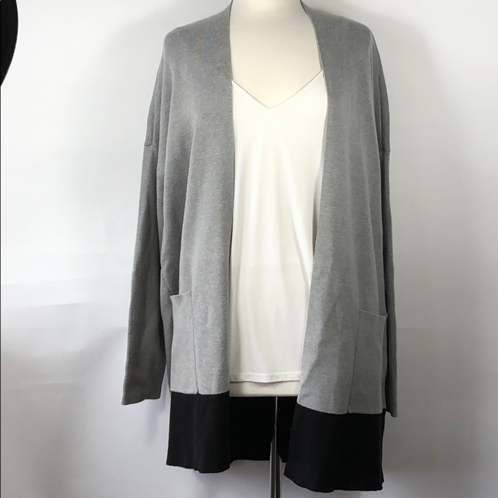 Tribal Tipped Open Cardigan
